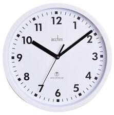 20cm Radio Télécommandé Horloge Murale - Acctim - 74662