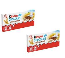 2x Pack De Kinder Country Barres De Chocolat Aux Céréales Casher 94g