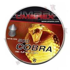 3 Emballage Plombs Umarex Cobra Calibre 4.5 .177 Pointe 0,56 G Chasse Air