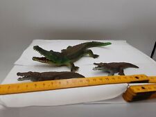 3 Figurine Crocodiles Bullyland 