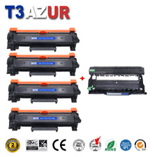 4toners+tambour Compatibles Brother Tn2420, Dr2400 Pour Brother Dcp- Hl- Mfc-