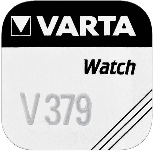 5 X Varta Watch Battery V379 Button Cell 14mah Primary Silver