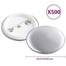  500x Badge Bouton Badge à Epingle Bricolage Publicité Logo 25-58 Mm