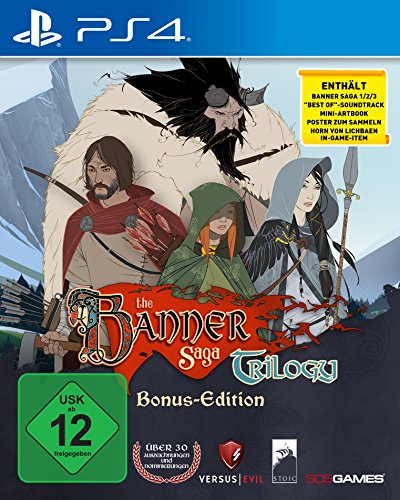 505 games the banner saga trilogy - [playstation 4]