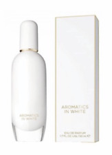 50ml Clinique Aromatics In White Eau De Parfum Pour Femme Neuf 1.6 Oz