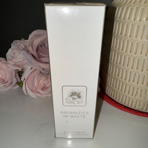 50ml Clinique Aromatics In White Eau De Parfum Edp For Women 1.6 Oz 