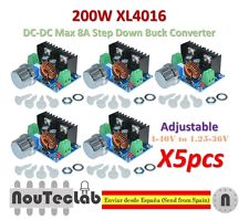 5pcs 200w Xl4016 Dc-dc 8a Step Down 4-40v To 1.25-36v Adjustable Power Supply