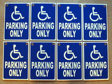 (8) Handicap Parking Only W/symbol 8