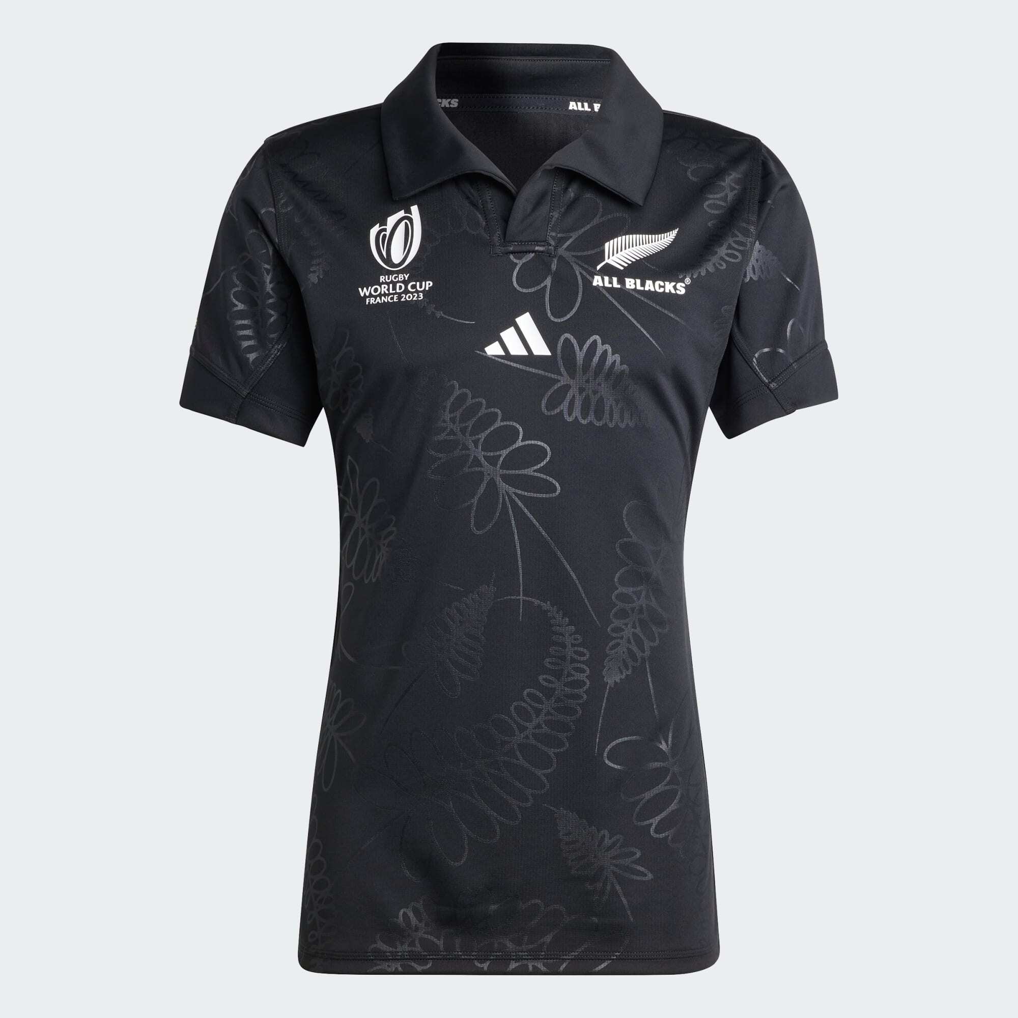 adidas maillot domicile performance all blacks coupe du monde de rugby 2023 donna