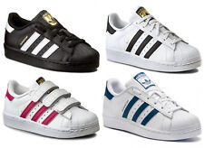 Adidas Superstar Solutions De Fondation Cf C Chaussures Bébé Fille Sportif Cuir