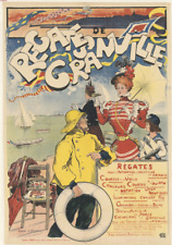 Affiche Poster Bretagne Normandie Granville