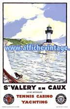 Affiche Poster Saint Valery En Caux