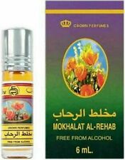 Al Rehab Mukhalat Durable Parfum Roll On Unisexe Chaque 6 Ml Ensemble De