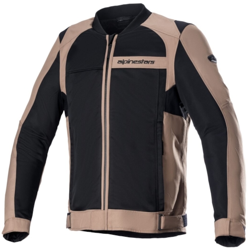 alpinestars luc v2 air jacket, blouson moto ventilé hommes,, marron gobi-noir, uomo