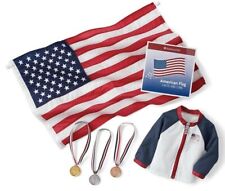 American Girl Équipe Usa Médaille Ceremonie Vêtements Tenue Ensemble