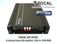 Amplificateur Focal Ap-4340 Auditor Classe A/b 4/3/2 Canaux ; Cea 4x70wrms...