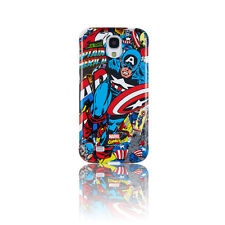 Anymode Marvel Hardcase Étui Pour Samsung Gt I9500 Galaxy S4 Captain America
