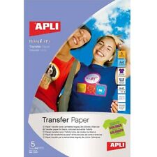 Apli Transfer Paper For Coloured Clothes 5 Sheets