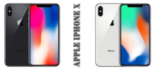 Apple Iphone X - 64gb - Silver (unlocked) A1901 (gsm)