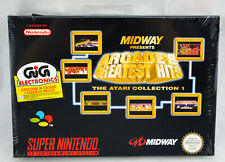 Atari Midway Arcade's Greatest Hits Super Nintendo Snes Neuf Pal Vga Ready