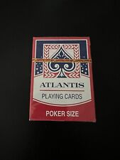 Atlantis Deck Vintage Cartamundi Playing Cards Printed In Belgium