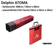 Atoma Épuisette Remis À L'eau 300-400cm Avec Imperméable Eva Sac Matchangeln