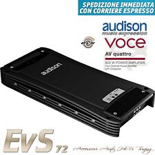 Audison Voix Av Quattro Amplificateur 4/3/2 Chaînes 800w Rms Nouveau Gar Italy