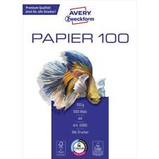 Avery-zweckform Inkjet Paper Bright White 2566 Papier Dimpression à Jet Dencre