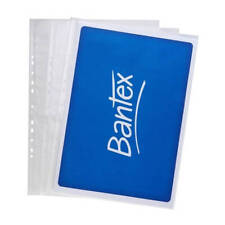 Bantex - Feuilles De Protection Résistantes En Polypropylène Gaufré 120 Microns