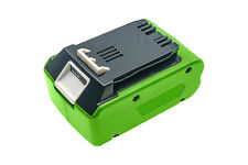 Batterie 24v 4ah Pour Greenworks 130mph Cordless G24 Sweeper,29322,g24b2,29807