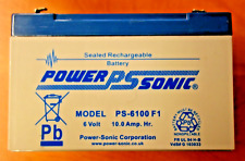 Batterie Powersonic Ps-6100 F1 6v 10.0 Ah