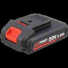 Batterie Rapide Ax Power 20 Volts | 2,0 Ah Rechargeable, Compatible Ferm (a)