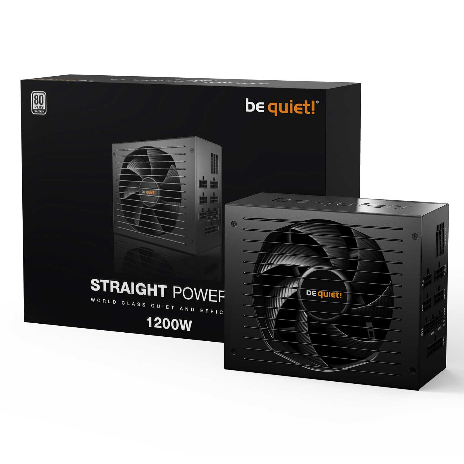 be quiet! atx 1200w - straight power 12 80+ plat - bn339