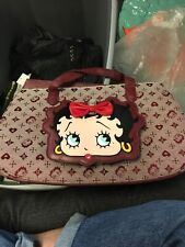 Betty Boop Canine Couture Tote Bag Nwt Red Bag
