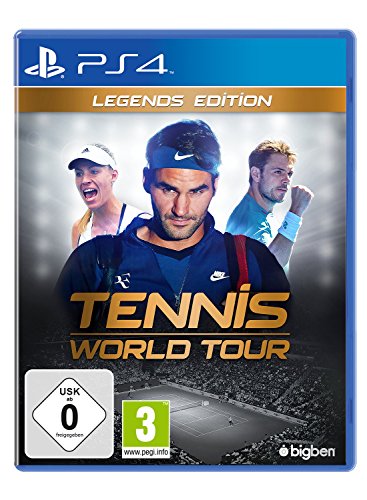 bigben tennis world tour (legends edition)