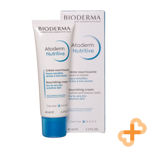 Bioderma Atoderm Nutritive Nourishing Cream Dry To Very Dry Sensitive Skin 40ml