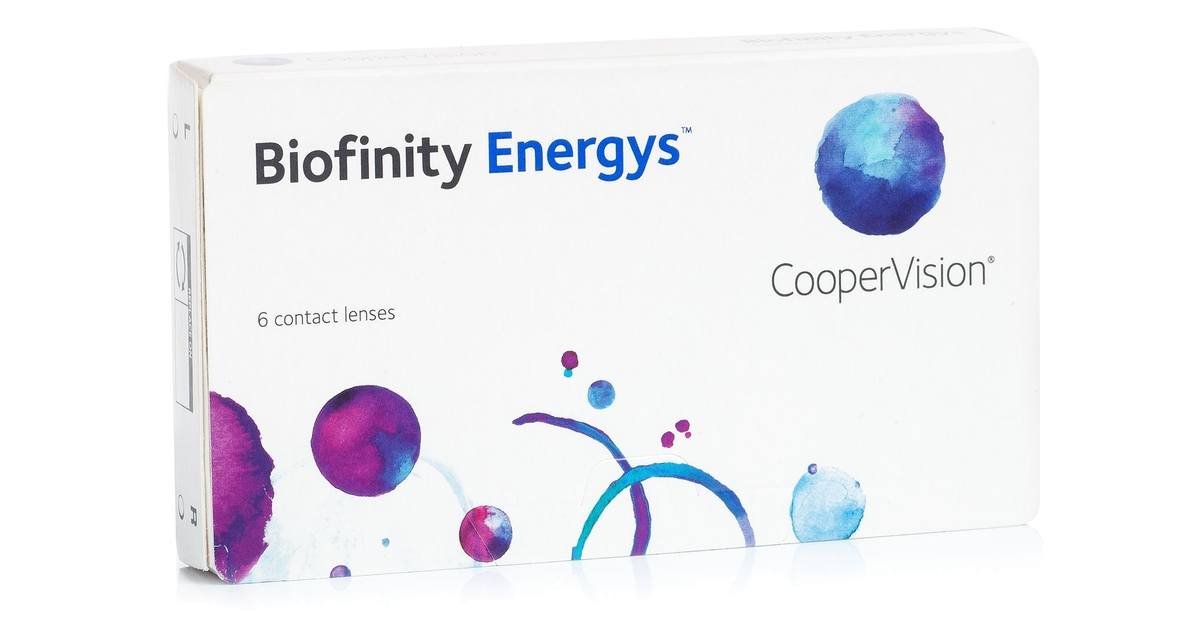 biofinity energys (6 lenses) white