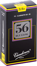 Boite 10 Anches Clarinette Sib Vandoren 56 Rue Lepic Cr 5035+ - Force 3.5+