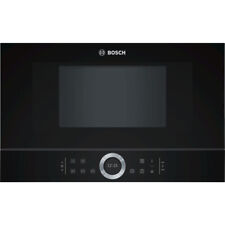 Bosch Micro-ondes Encastrable 21l 900w Noir Bfl634gb1