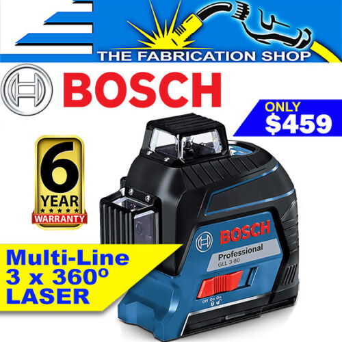 bosch professional gll 3-80 multi-line laser range (max.): 30 m