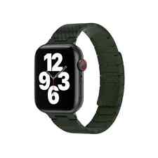 Bracelet Carbone Wiwu Pour Apple Watch 42/44/45/49 Mm Vert