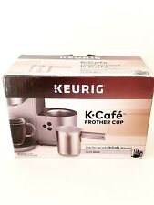 Brand New Keurig K-cafe Milk Frother Cup For Keurig K-caf Coffee Makers Nickel