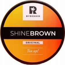Byrokko Shine Brown 210/420 Ml Solarium Sunscreen Lotion Creme Tan Up! Spf0