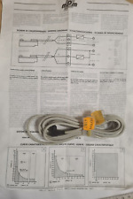 Câble Connecteur Détecteur Mpm Salvi Cei 20-22 1' 1' Or