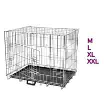  Cage En Métal Pliable Pour Chien Cage Aminaux De Compagnie Multi-modèle