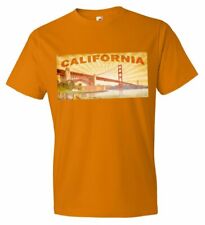 California T-shirt, Cali Love, Golden Gate Bridge, San Fransisco, Sunset, Travel
