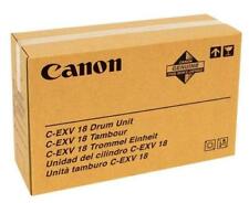 Canon C-exv18 Drum (0388b002) Tambour Noir Authentique (tva Incluse)