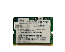 Carte Réseau Mini Pci Intel Pro/wireless Serial N°7my58672026 / G Wifi Pour