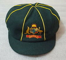 Casquette De Cricket Vert Baggy Rétro Australie Neuve - Livraison Gratuite