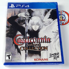 Castlevania Advance Collection Ps4 Limited Run Games (aria Of Sorrow Cover) New